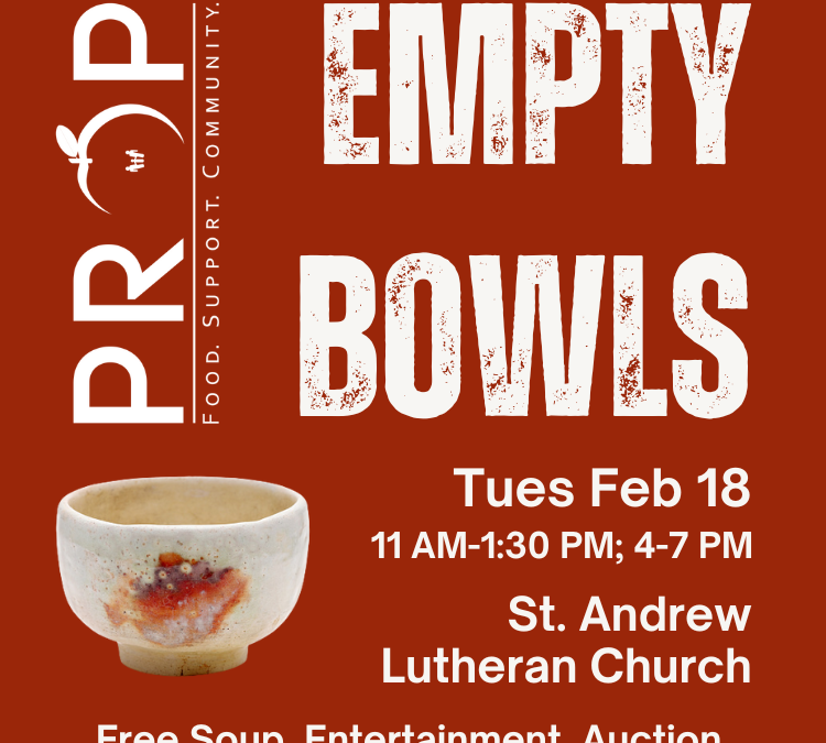 2025 PROP Empty Bowls