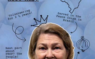 PROP Volunteer Spotlight: Meet Mary